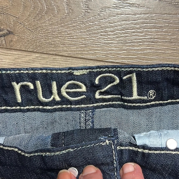 Rue 21 mini jean skirt - Picture 2 of 4